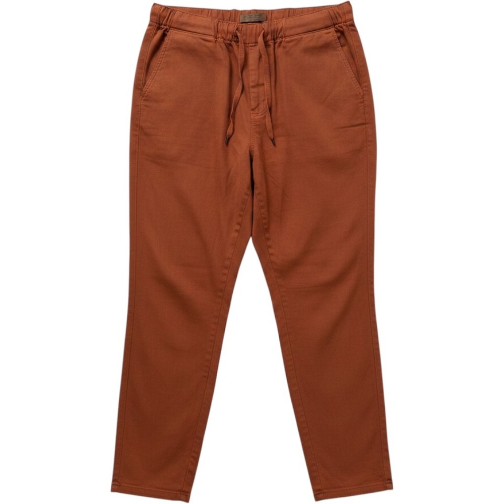 Judy Blue Rust Orange Denim Pants Womens 18W High Waist Drawstring Fall Earthy